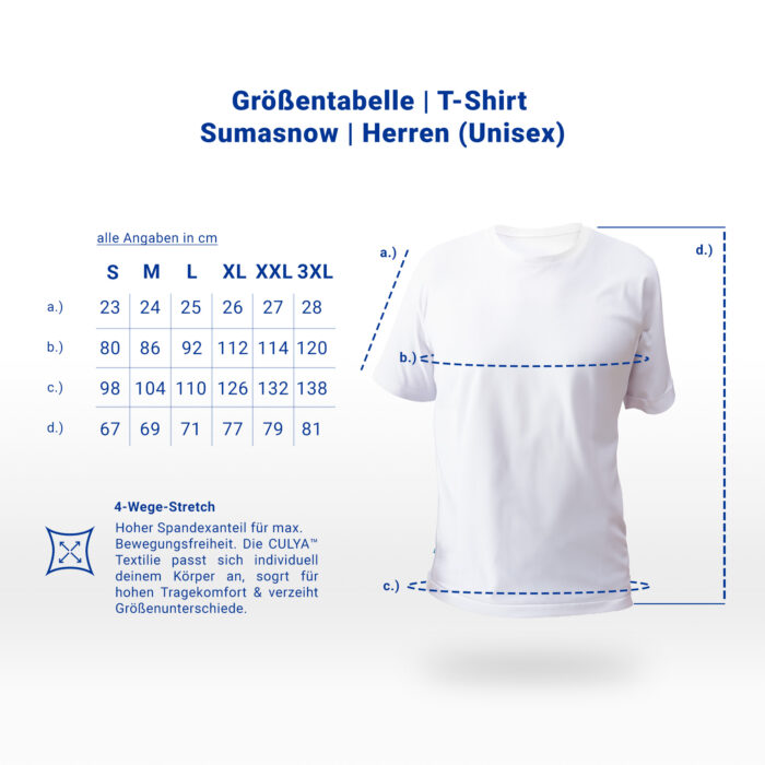 <span style="font-size: 12px;">kühlendes T-Shirt</span> <br> Sumasnow <br> Herren (Unisex) – Bild 2